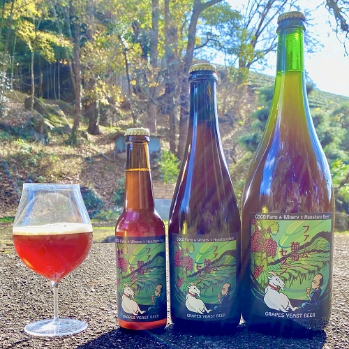 反射炉ビヤ / ファーム・葡萄・セゾン～ロゼ2022～ (Wild Beer) 330ml瓶 [Hansharo Beer / Farm Grape Saison～Ros&eacute; 2022～]