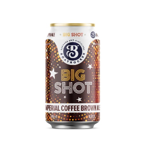 ボートロッカー / ビッグショット (Imperial Coffee Brown Ale) 375ml缶 [Boatrocker / Big Shot]
