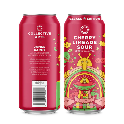 コレクティブアーツ / チェリー・ライムエード・サワー (Sour No. 34) (Fruited Sour) 473ml缶 [Collective Arts / Cherry Limeade Sour (Sour No. 34)]