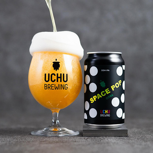 うちゅうブルーイング / スペースポップ・シトラ  (DDH IPA) 350ml缶 [Uchu Brewing / SPACE POP CITRA]
