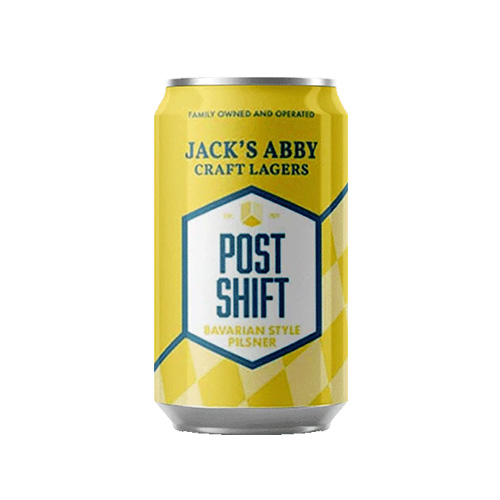 ジャックスアビー・クラフトラガーズ / ポストシフト (Bavarian Style Pilsner) 355ml缶 [Jack’s Abby Craft Lagers / Post Shift]