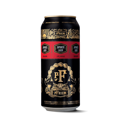 フリームファミリーブリュワーズ / ジャパニーズラガー 473ml缶 [pFriem Family Brewers / Japanese Lager]