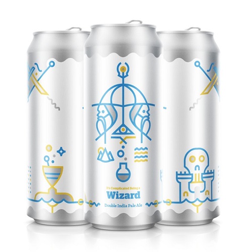 バーリントン / イッツ・コンプリケイテッド・ビーング・ア・ウィザード (Double IPA) 473ml缶 [Burlington Beer Co / It’s Complicated being a Wizard]
