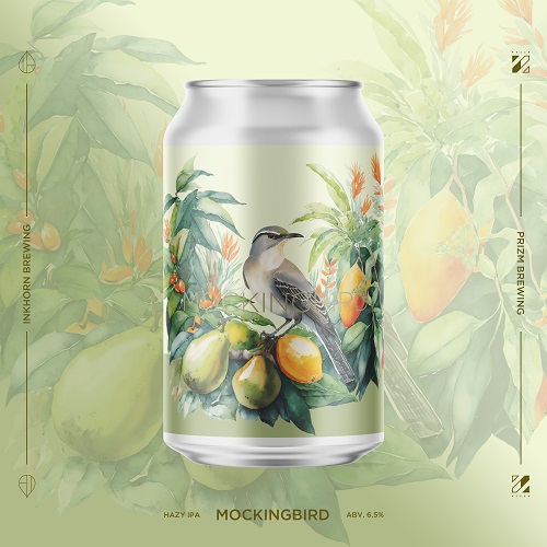 インクホーン x プリズム / モッキングバード (Hazy IPA) 355ml缶 [Inkhorn x Prizm / Mockingbird]