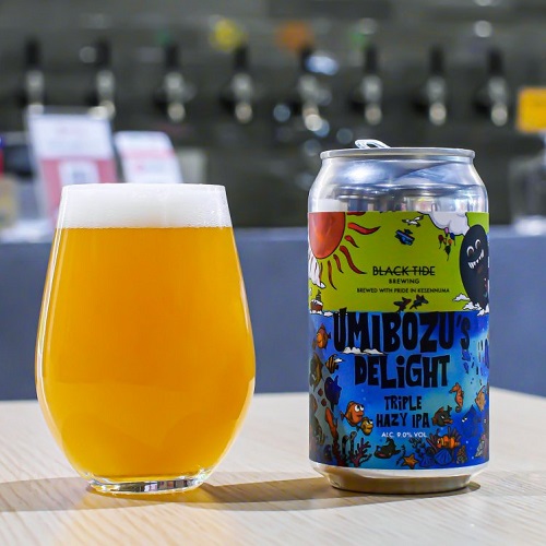 ブラックタイドブリューイング / ウミボウズ ディライト (Triple Hazy IPA) 350ml缶 [Black Tide Brewing / Umibozu's Delight]