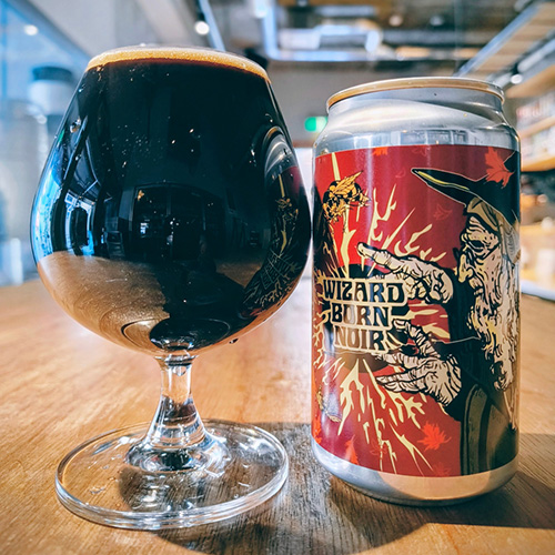 タローズブルーイング / ウィザードボーン・ノアール (Imperial Stout) 370ml缶 [TAROS BREWING / WIZARDBORN NOIR]