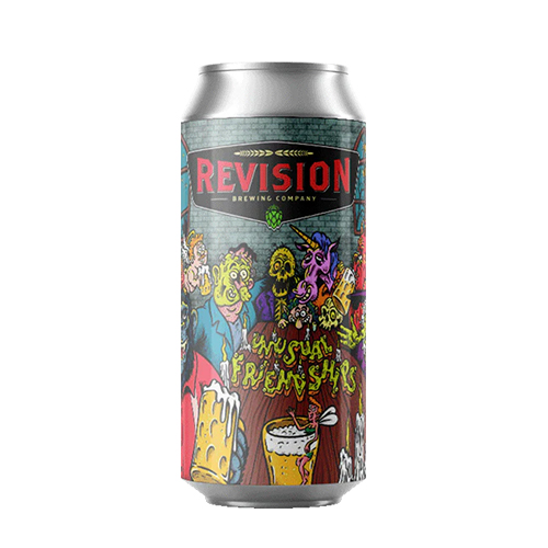 リヴィジョン / アンユージュアル・フレンドシップ (Hazy IPA) 473ml缶 [Revision / Unusual Friendship]