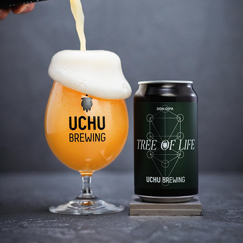 うちゅうブルーイング / ツリー・オブ・ライフ (DDH DIPA) 350ml缶 [UCHU BREWING / TREE OF LIFE]