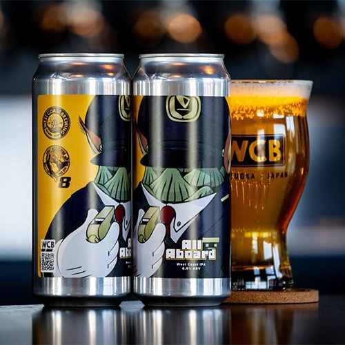 ウエストコーストブルーイング / オール・アボード (West Coast IPA) 500ml缶 [West Coast Brewing / All Aboard]