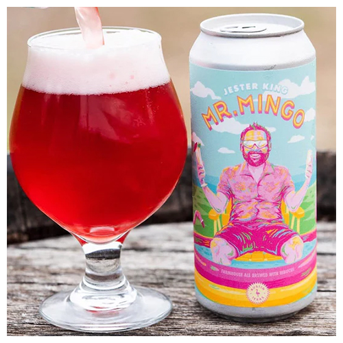 ジェスターキング / ミスターミンゴ (Saison with Roselle Hibiscus) 473ml缶 [Jester King / Mr. Mingo]