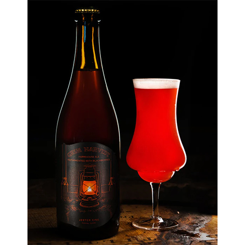 ジェスターキング / グリムハーベスト (Farmhouse Ale with Blackberries) 750ml瓶 [Jester King / Grim Harvest]