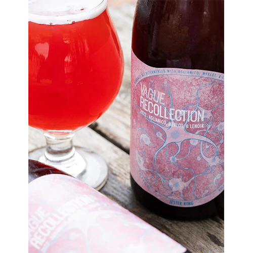 ジェスターキング / ヴェイグ・リコレクション (Farmhouse Ale Refermented on Grape Pomace) 750ml瓶 [Jester King / Vague Recollection]