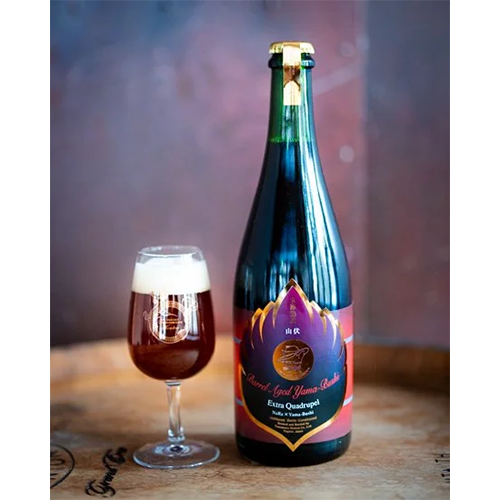 ナラ x 山伏 / エクストラ・クアドルペル (木樽熟成山伏) (Barrel Aged Strong Ale) 750ml瓶 [NaRa x Yama-Bushi / Extra Quadrupel (Barrel Aged Yama-Bushi)]