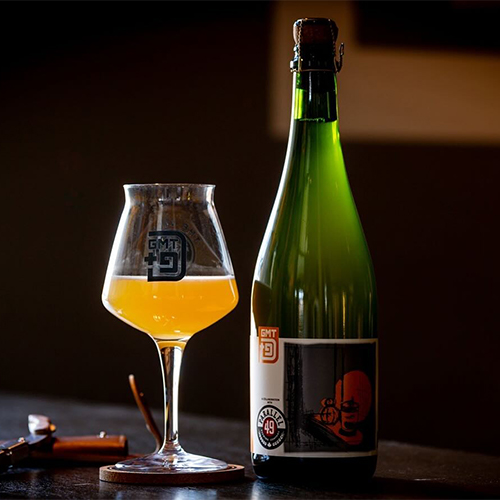 ジー・エム・ティー・プラス・ナイン x パラレル・フォーティーナイン / パラレル・サーティーファイブ (Barrel Aged Brett Saison) 750ml瓶 [GMT+9 x Parallel 49 / Parallel 35 BA Version]