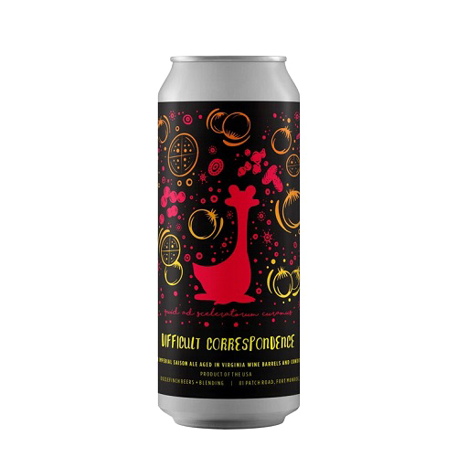 ウーズルフィンチ / ディフィカルト コレスポンデンス (Barrel-aged Mixed Fermentation Sour) 473ml缶 [Oozlefinch / Difficult Correspondence]