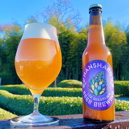 反射炉ビヤ / ジューシードロップ・トリプル (Hazy Triple IPA) 330ml瓶 [Hansharo Beer / Juicy Drop Triple]