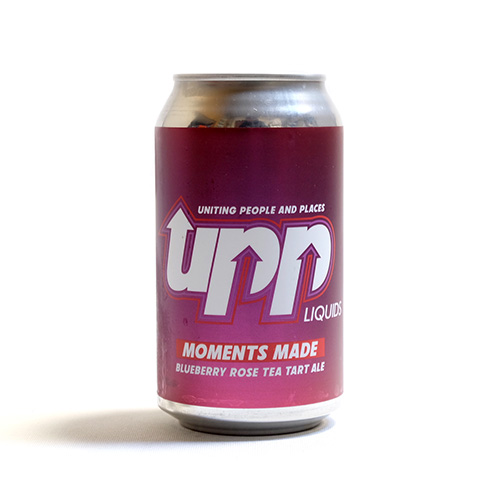 アップリキッズ / モーメンツメイド (Blueberry Rose Tea Tart Ale) 355ml缶 [Upp Liquids / Moments Made]