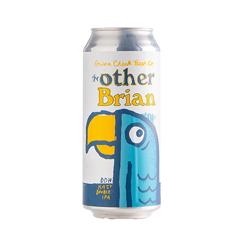 (空輸) グリーンチーク / DDH ジ・アザー・ブライアン (DDH Hazy DIPA) 473ml缶 [Green Cheek Beer Co. / DDH The Other Brian]