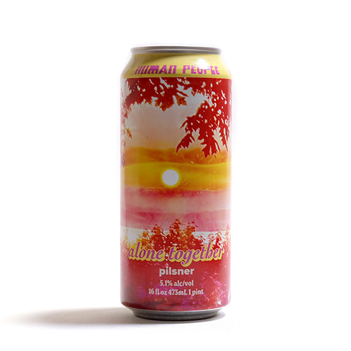 ヒューマンピープルビア / アローン・トゥゲザー (Saaz Pilsner) 473ml缶 [Human People Beer / Alone Together]