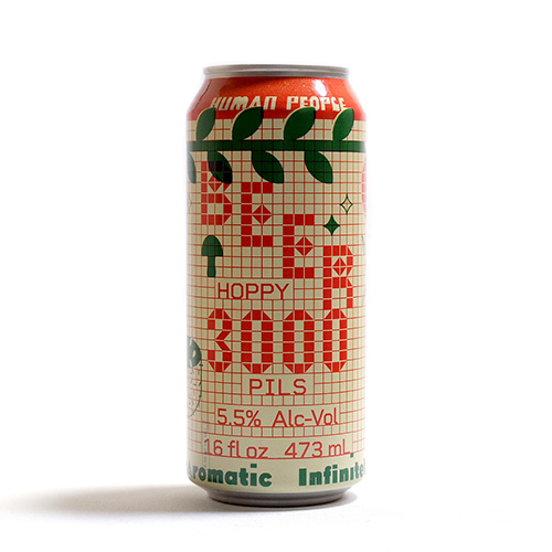 ヒューマンピープルビア / ビア 3000 (West Coast Pilsner) 473ml缶 [Human People Beer / Beer 3000]