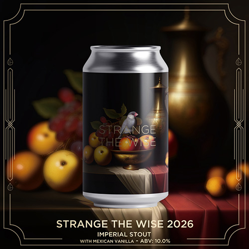 インクホーン / ストレンジ・ザ・ワイズ2026 (Imperial Stout with Mexican Vanilla) 355ml缶 [Inkhorn / Strange the Wise 2026]