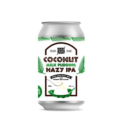ファーイースト / ココナッツミルクプディング ヘイジーIPA (Milkshake IPA) 350ml缶 [Far Yeast Brewing / Coconut Milk Pudding Hazy IPA]