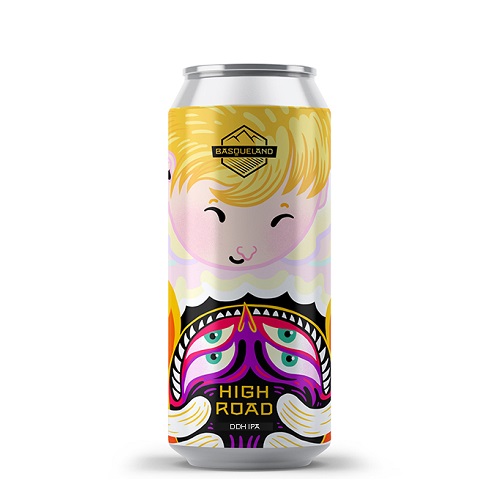 バスクランド / ハイ ロード (DDH Hazy IPA) 440ml缶 [Basqueland Brewing / High Road]
