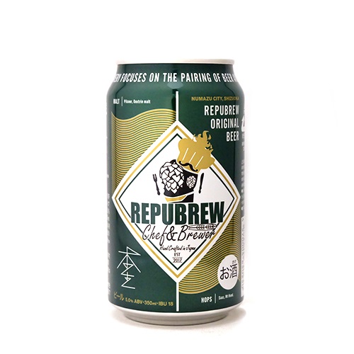 リパブリュー / 本生 (Hoppy Lager) 350ml缶 [RePuBrew / Honnama]