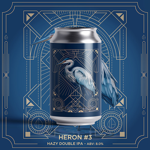 インクホーンブルーイング / ヘロン #3 (Hazy Double IPA) 355ml缶 [Inkhorn Brewing / Heron #3]