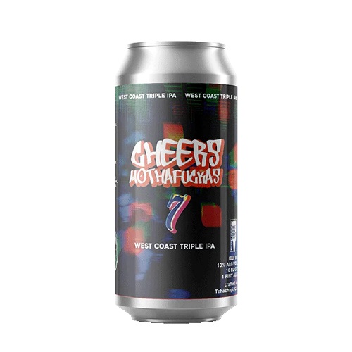 ローカルクラフトビール / チアーズ マザーファッカー 7 (West Coast Triple IPA) 473ml缶 [Local Craft Beer / Cheers Mothafuckas 7]
