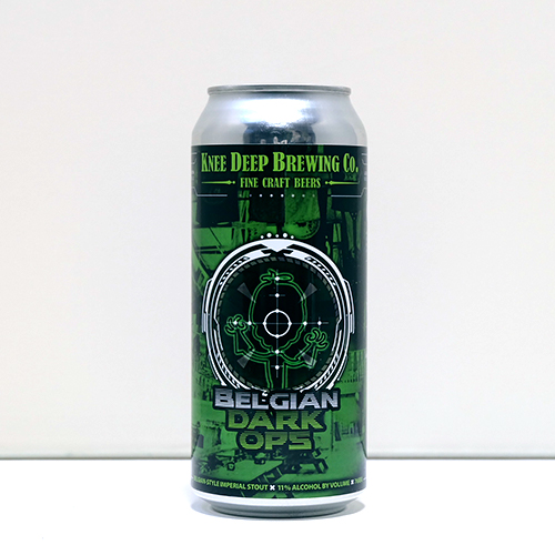 ニーディープ / ベルジャンダークオプス (Belgian Style Imperial Stout) 473ml缶 [Knee Deep / Belgian Dark Ops]