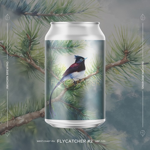 インクホーンブルーイング / フライキャッチャー (West Coast IPA) 355ml缶 [Inkhorn Brewing / Flycatcher #2]