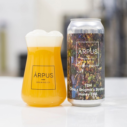 アールプスブルーイング / TDH シトラ × エニグマ × ストラータ × ハニー TIPA (TDH NE TIPA) 440ml缶 [Ārpus Brewing / TDH Citra × Enigma × Strata × Honey TIPA]