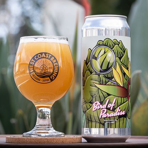 ウエストコースト x インクホーン / バード・オブ・パラダイス (Hazy Double IPA) 500ml缶 [West Coast Brewing x Inkhorn Brewing / Bird of Paradise]