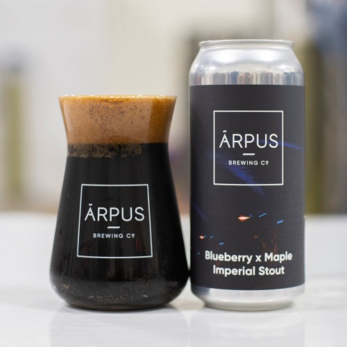 アールプスブルーイング / ブルーベリー × メープル インペリアルスタウト 440ml缶 [Ārpus Brewing / Blueberry × Maple Imperial Stout]
