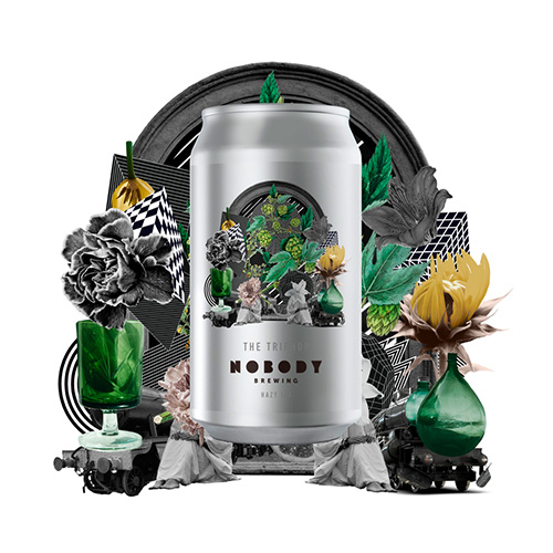 ノーバディー・ブルーイング / ザ・トリップホップ (Hazy IPA) 350ml缶 [Nobody Brewing / The Triphop]