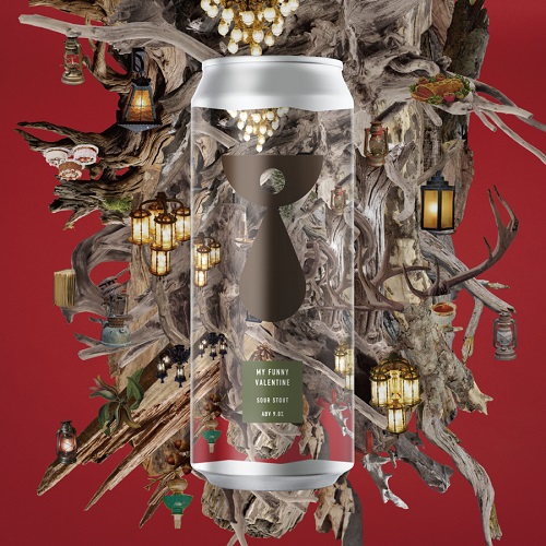 ティーンネイジブルーイング / マイファニーヴァレンタイン (Sour Stout) 500ml缶 [Teenage Brewing / My Funny Valentine]