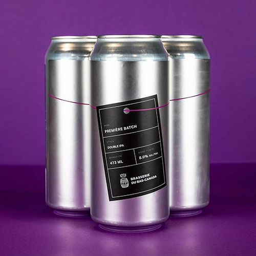 (空輸) ブラッスリー・デュ・バ＝カナダ / プルミエール・バッチ (Hazy Double IPA) 473ml缶 [Brasserie du Bas-Canada / Première Batch]