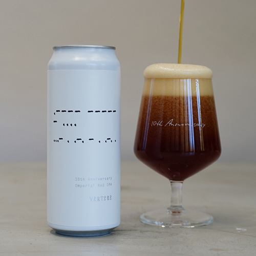バテレ / 10周年インペリアルレッドIPA 500ml缶 [VERTERE / 10th Anniversary Imperial Red IPA]