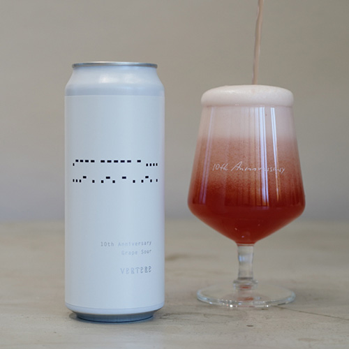 バテレ / 10周年グレープサワー 500ml缶 [VERTERE / 10th Anniversary Grape Sour]