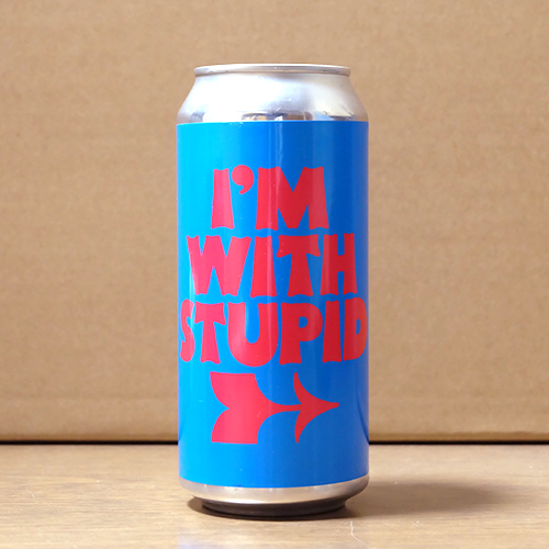 オムニポロ x アザーハーフ / アイム ウィズ ステューピッド HDHC IPA (Hazy IPA) 440ml缶 [Omnipollo x Other Half / I’m With Stupid HDHC IPA]