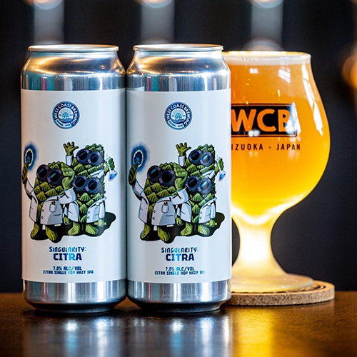 ウエストコーストブルーイング / シングラリティー: シトラ (Citra Single Hop Hazy IPA) 500ml缶 [West Coast Brewing / Singularity: Citra]