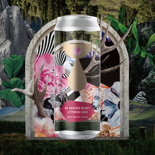 ティーンネイジブルーイング / マイブラザーウッディー (サイプレス) (Hinoki Sour Ale) 500ml缶 [Teenage Brewing / My Brother Woody (Cypress) #003]
