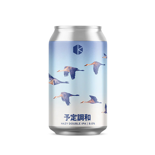 京都醸造 / 予定調和 (Hazy Double IPA) 350ml缶 [Kyoto Brewing Co. / Per Expectations]