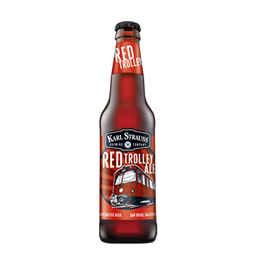カールストラウス / レッドトロリーエール (Irish Style Red Ale) 355ml瓶 [Karl Strauss / Red Trolley Ale]