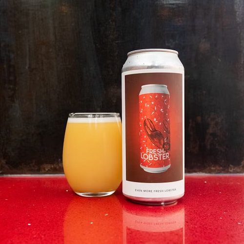 イーブルツインニューヨーク x オーロラ / イーブン・モア・フレッシュ・ロブスター (DDH New England TIPA) 473ml缶 [Evil Twin NYC x Aurora Brewing / Even More Fresh Lobster]
