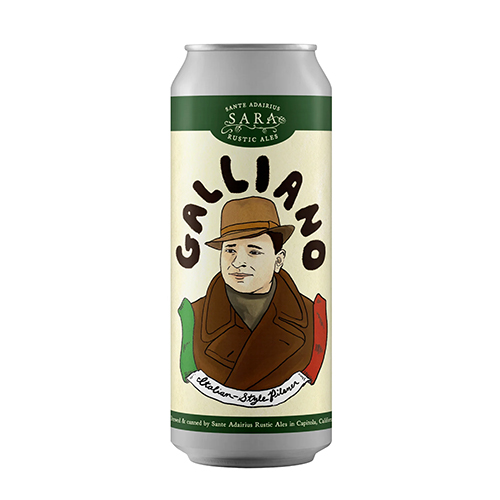 サンテ・アデアリアス / ガリアーノ (Italian Style Pilsner) 473ml缶 [Sante Adairius Rustic Ales / Galliano]