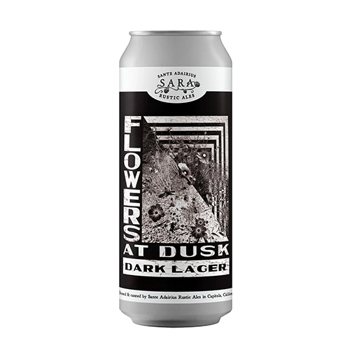 サンテ・アデアリアス / フラワーズ・アット・ダスク (Czech-style Dark Lager) 473ml缶 [Sante Adairius Rustic Ales / Flowers at Dusk]