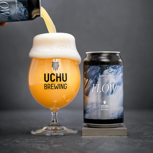 うちゅうブルーイング / フロー (DDH DIPA) 350ml缶 [UCHU BREWING / FLOW]