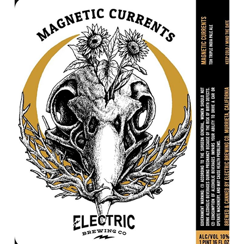 エレクトリックブルーイング / マグネティック・カレンツ (TDH Triple IPA) 473ml缶 [Electric Brewing Co. / Magnetic Currents]